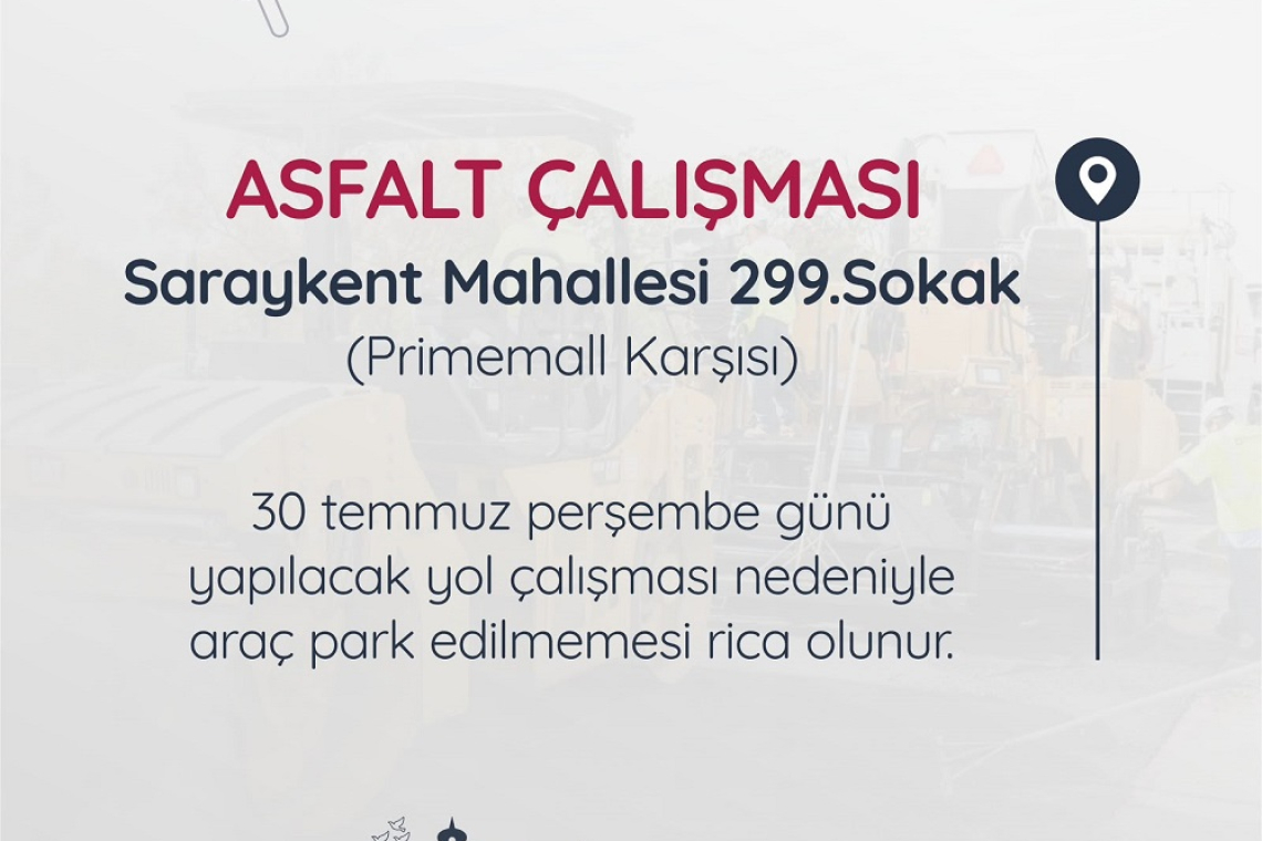 ANTAKYA'DA PARK YASAĞI DUYURUSU