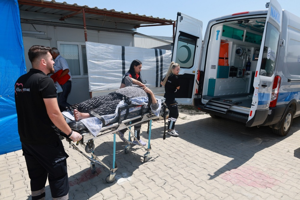 HATAY'DA HASTA NAKİL HİZMETİNDE 7 BİN VAKA 