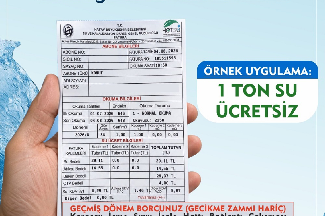 HATSU’DAN 1 TON ÜCRETSİZ UYGULAMASI