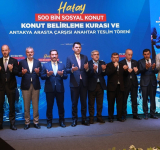 “500 BİN SOSYAL KONUT PROJESİ”NDE HATAY'DA YENİ ADIM