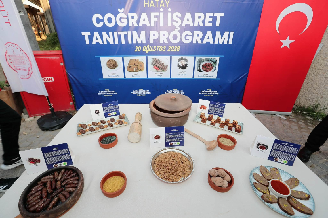 Hatay Mutfağı Tescilli Ürün Sayısı İle Yarışta