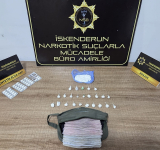 25 PARÇA KOKAİN ELE GEÇİRİLDİ