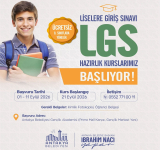 YKS ve LGS HAZIRLIK KURS BAŞVURULARI BAŞLADI