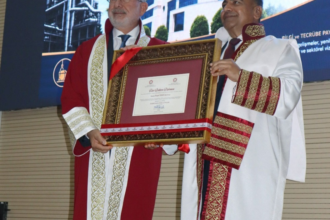 TOSYALI: ZENGİN OLMAYI DEĞİL, FARK YARATMAYI HAYAL ETTİM
