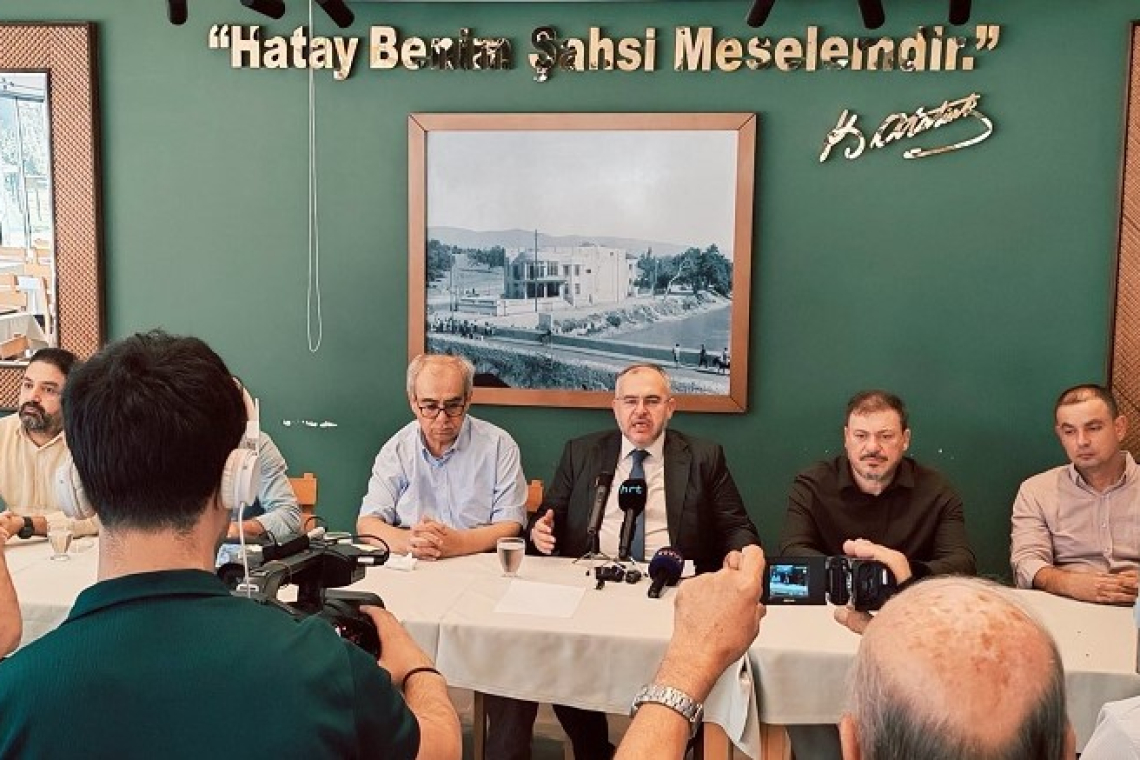 ÇALIŞKAN: HATAY'IN GELECEĞİ İHTİYAÇLARA GÖRE PLANLANMALI