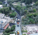 SAMANDAĞ KARAÇAY’DA 3000 METRELİK BETON ASFALT