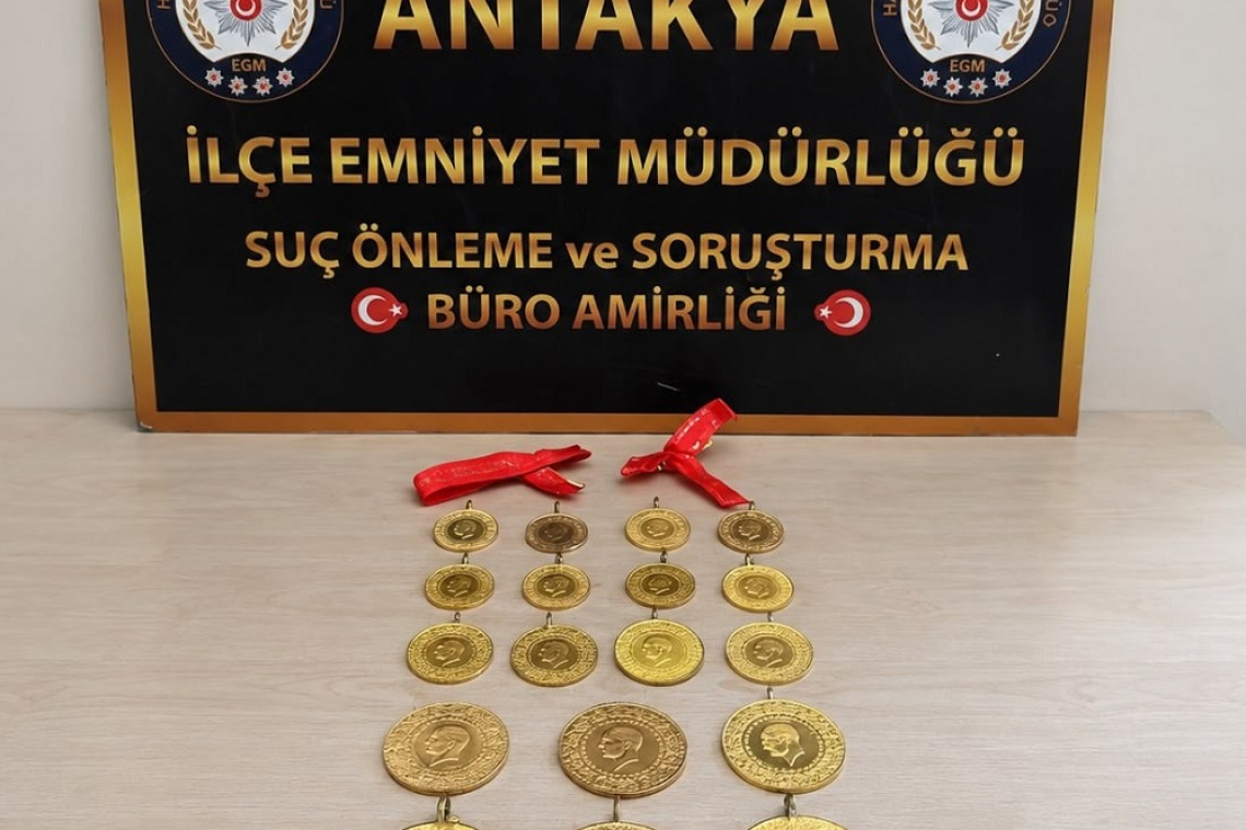 ALTINLAR SAHİBİNE TESLİM EDİLDİ