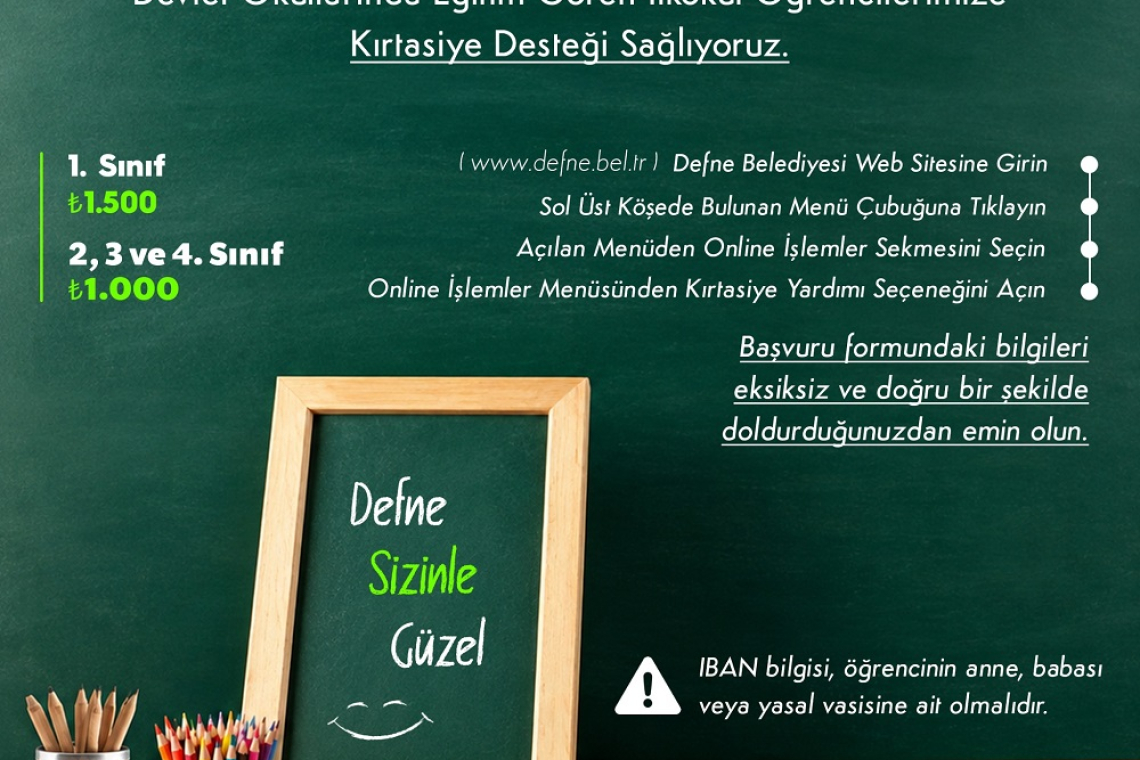 BAŞKAN ÖZGÜN’DEN EĞİTİME DESTEK