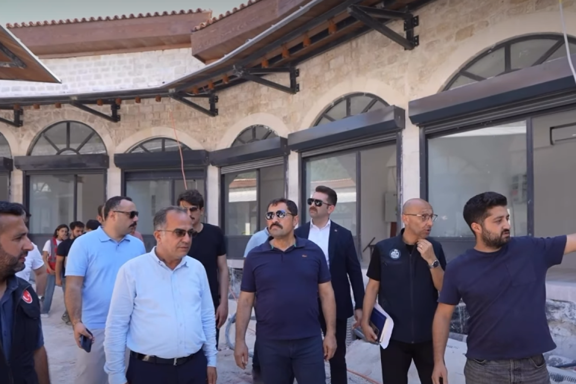 Masatlı: Tarihî Kuyumcular Çarşısı Son Aşamada