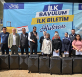 HATAY'DA ÜNİVERSİTELİ GENÇLERE İLK BİLET VE İLK BAVUL 
