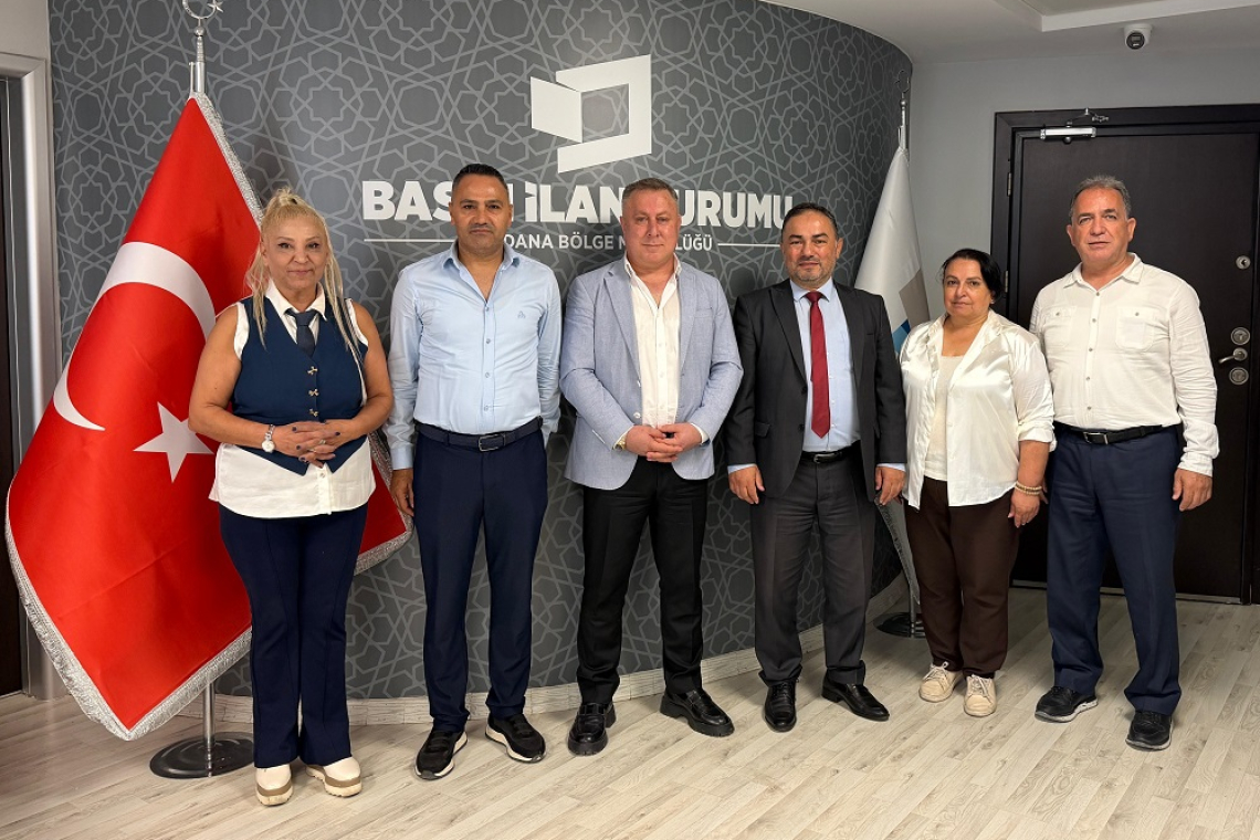 İskenderun Gazeteciler Cemiyeti’nden Basın İlan Kurumu’na Ziyaret