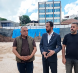 YAYLADAĞI KENT MEYDANINDA ÇALIŞMA