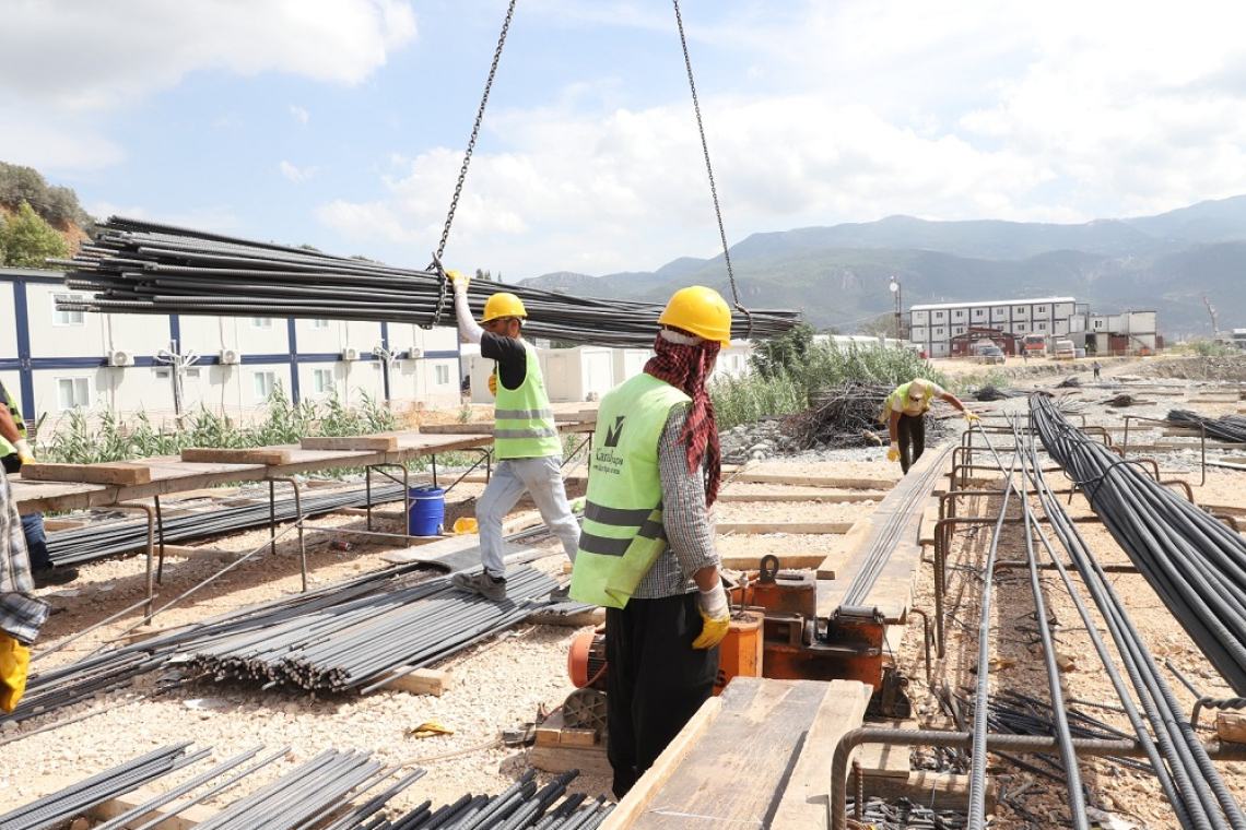 BÜYÜKÇAT İLERİ BİYOLOJİK ARITMA TESİSİNDE YÜZDE 40 ÇALIŞMA 
